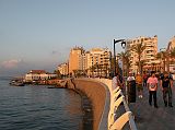 Beirut Corniche 14 Strolling On The Eastern Corniche With Cafe L'Orient, Le Vendome Hotel, Bayview Hotel, and McDonalds